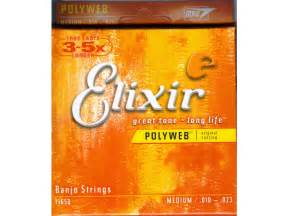 Elixir Banjo Polyweb String Set