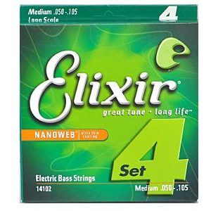 Elixir Bass Nanoweb String Set