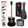 SX SG STYLE  PKSE4SKB ELECTRIC GUITAR PACKAGE - Image 2