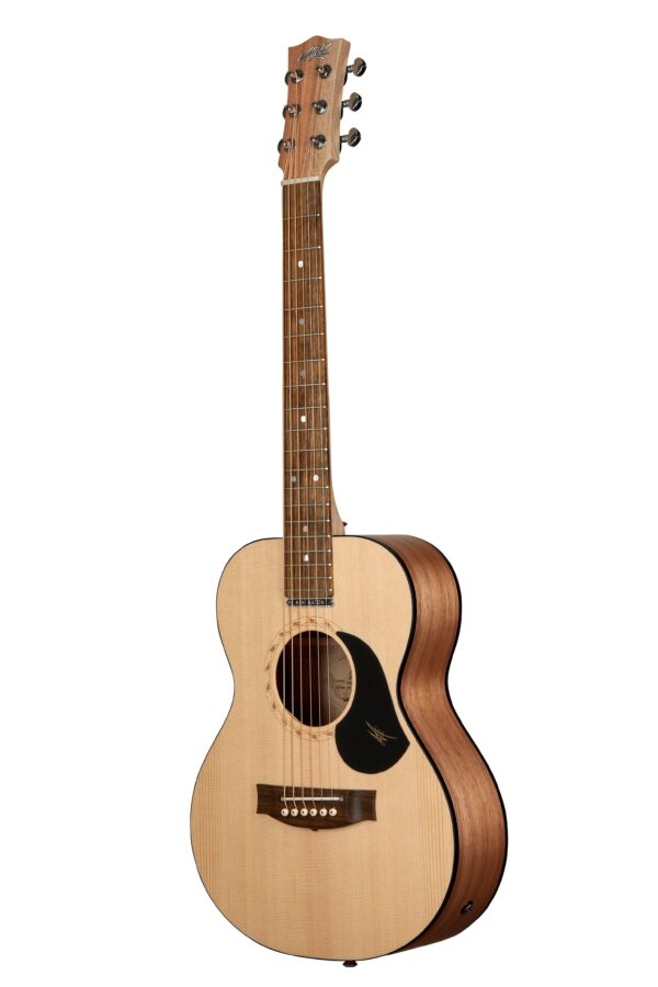 Maton EM6 Mini Acoustic Electric Guitar in natural satin